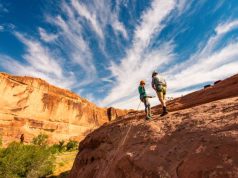 Participation in Canyoneering and Rock Climbing Soars Rock climbing in Moab Utah