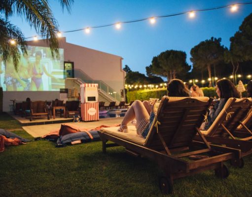 Soak Up The Summer Sun in Quinta do Lago people watching outdoor movies