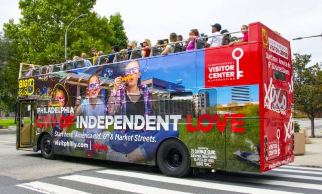 Big Red Bus tour bus