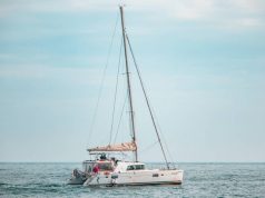 A Guide to Your First Long Distance Catamaran Trip sailing a catamaran