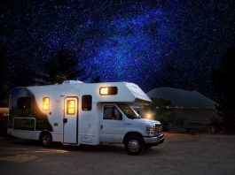 living and travelling in an RV