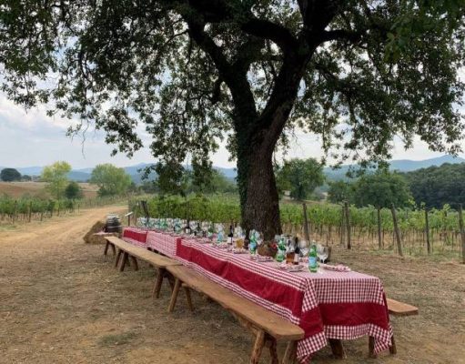 Autumn escape destinations for food lovers The setting at Borgo Santo Pietros Orto