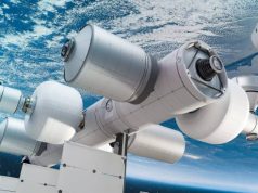 New Orbital Destination Opens Up Space For Business And Travel model of a space station