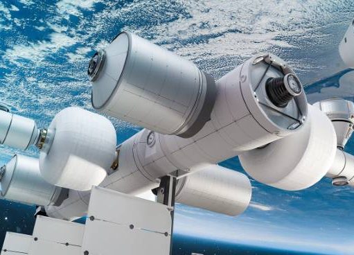 New Orbital Destination Opens Up Space For Business And Travel model of a space station