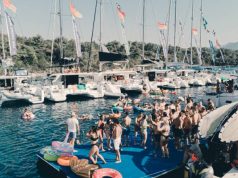 Take A Look At The World’s First Floating Dancefloor footing dance floor for yacht week