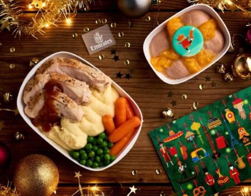 Emirates to treat passengers this holiday season with delicious Christmas menus and luxurious amenities Emirates Christmas Menu