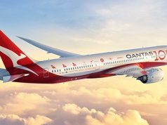 Qantas welcomes back first international tourists in almost two years