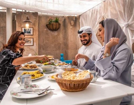 Dubai Food Festival Returns this May people enjoying the Dubai Food Festival