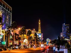 Top tips for traveling to Vegas for Super Bowl LVIII las vegas strip at night