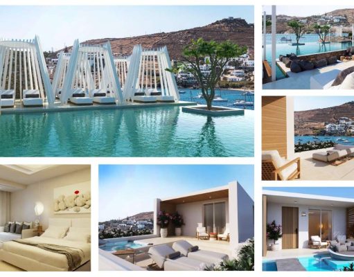 Once in Mykonos opens this May, offering paired back luxury, vibrant food and chic interiors once in mykonos resort