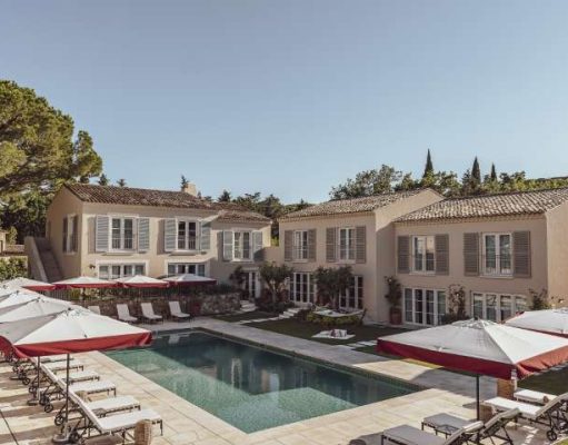 Discover St Tropez with Maisons Pariente’s Hotel Lou Pinet Hotel Lou Pinet pool area
