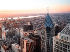 6 Things You Just Have To Do During A Visit To Philadelphia skyline of Philadelphia at dusk