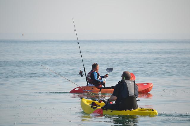 kayak fishing