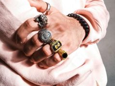 Carry Your Memories on Your Finger – Wearable Art Inspired by Exotic Travel Destinations mans hand with many rings