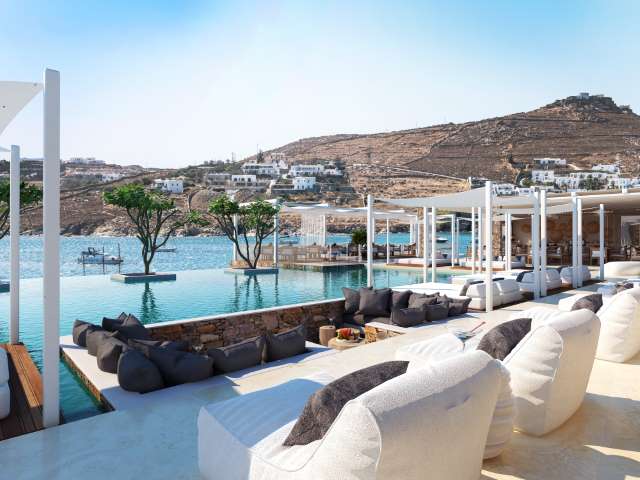 ONCE IN MYKONOS, GREECE Pool photo