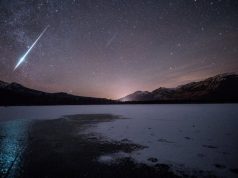 Jasper Dark Sky Festival returns with drone light show, star speakers, Indigenous events 4 meteors in one shot