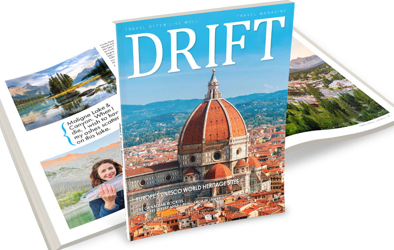 DRIFT travel magazine spring summer issue