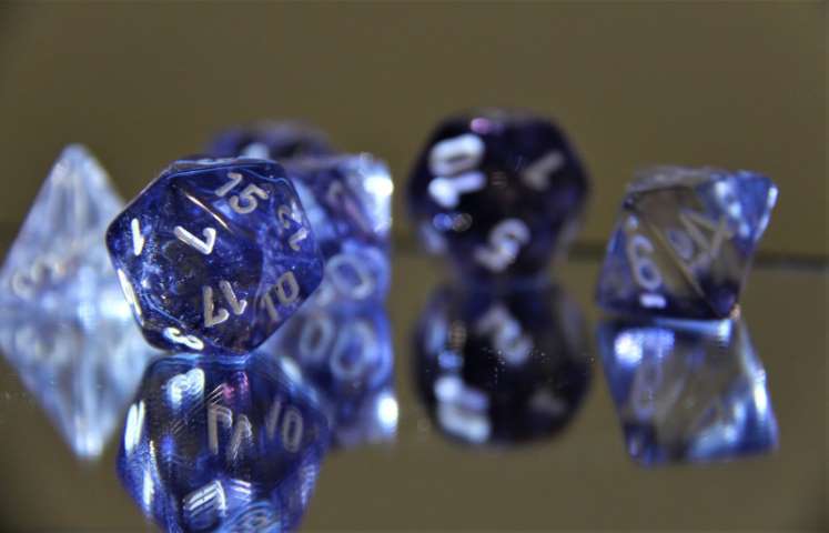 gaming dice