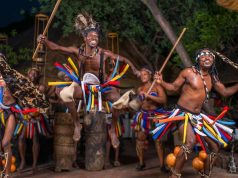 Enjoy a true Zambian dining tradition, a boma dinner at Mukuni Boma African restaurant at Avani Victoria Falls Resort Zambian dining tradition, a boma dinner at Mukuni Boma African restaurant
