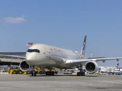 Etihad Airways ‘Sustainable 50’ A350 Makes Inaugural Flight To New York airliner