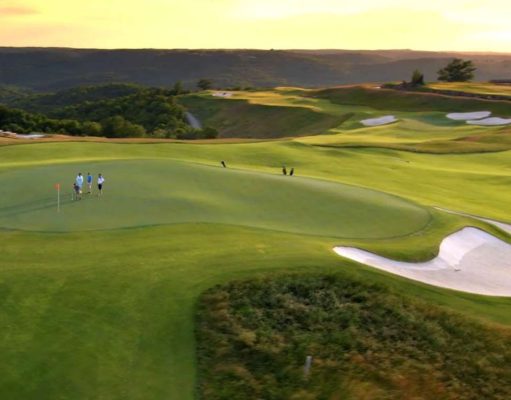 Branson Golf Destination is Ideally Located for Summer and Fall Getaways Mountain Top Hole No. 2 par 3 uphill 185 yards