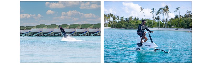 Siyam World Maldives  First ever underwater jet pack