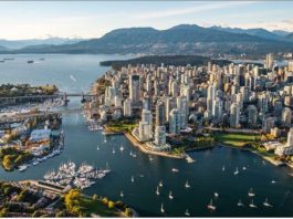 arial photo of Vancouver