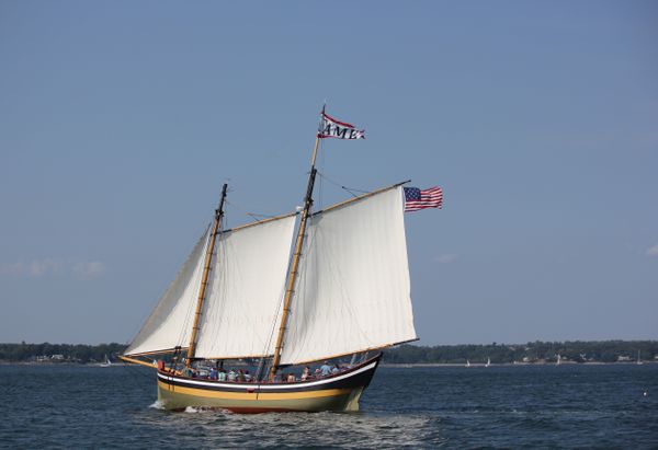 schooner sailboat