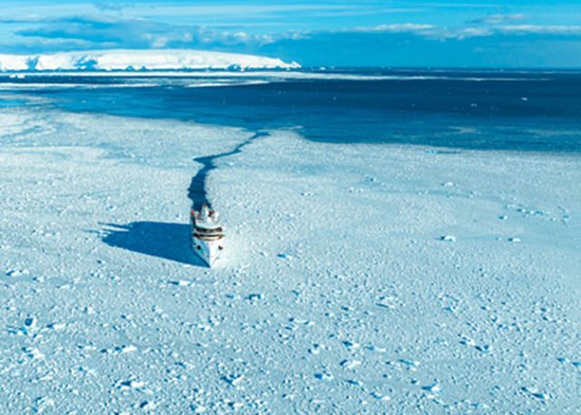 Greg Mortimer in Antarctica