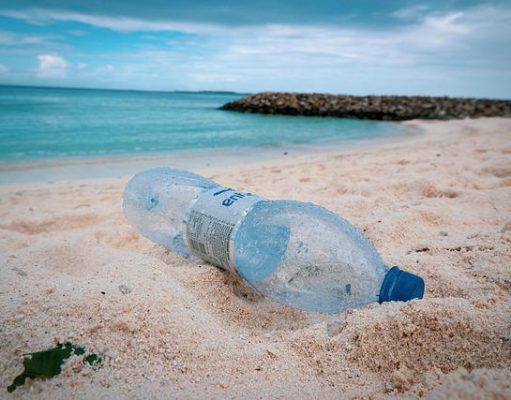How to Recycle During Travel plastic bottle on beach
