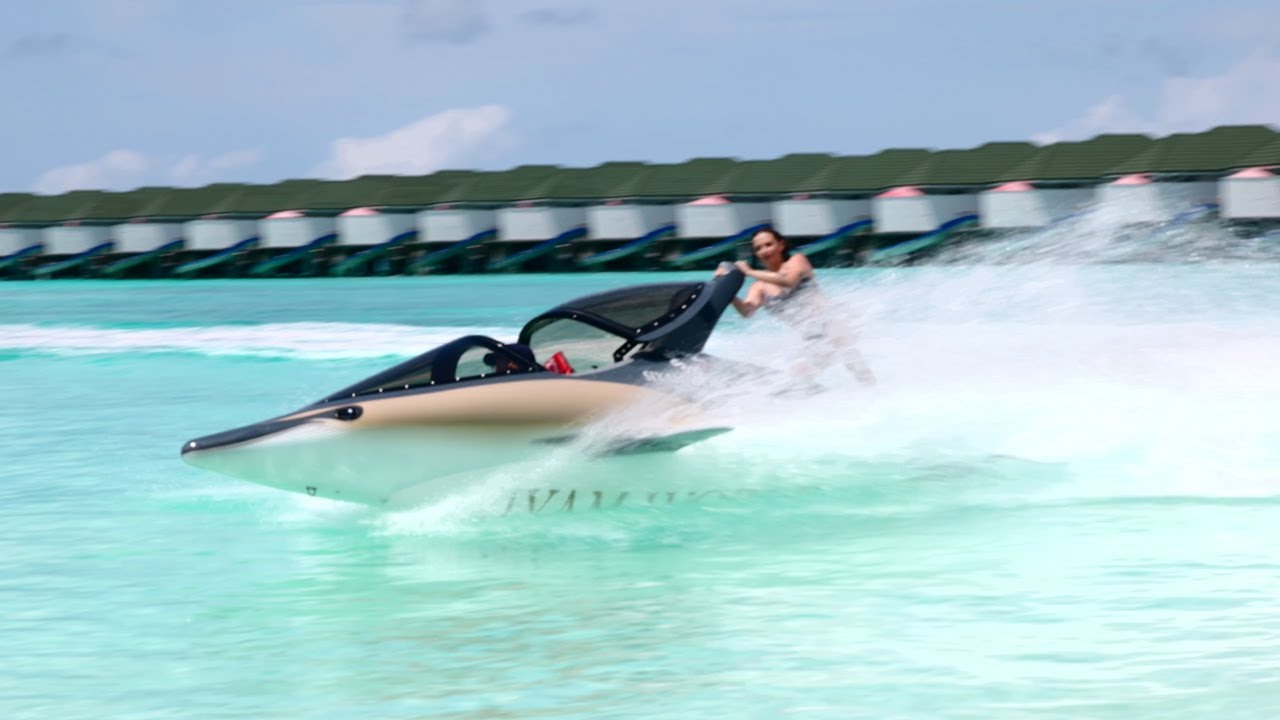 Siyam World Maldives  First ever underwater jet pack