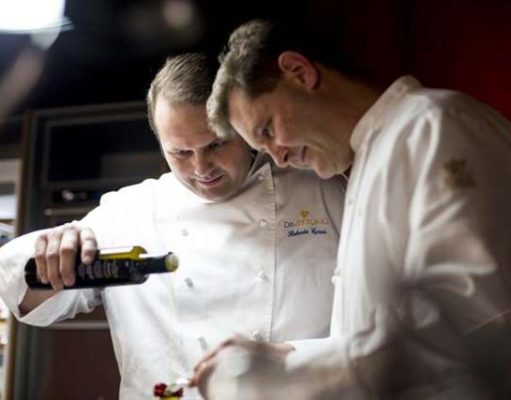 Da Vittorio Launch at Reverie Saigon Redefines Italian Fine Dining in Vietnam Chefs cooking food