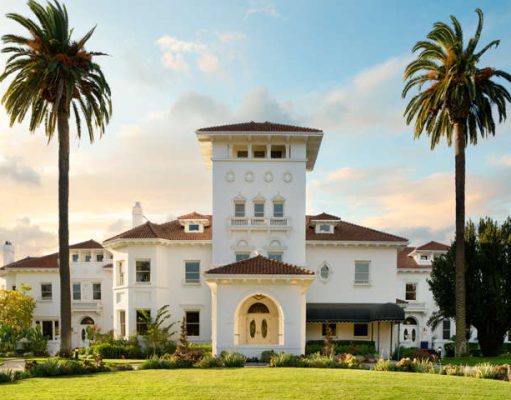Iconic Hayes Mansion San Jose Unveils $20 Million Dollar Renovation and Debuts Food Destination, Palm & Ember Heyes Mansion Front shot