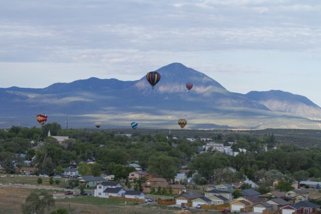 Mesa Verde Country hot air balloons