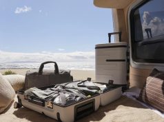TOMMY BAHAMA AND SAMSARA LUGGAGE ANNOUNCE NEW PARTNERSHIP GPS tracked luggage