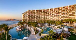New Aquatic Fitness Experiences at Grand Velas Los Cabos for New Year, New You Grand Velas Los Cabos hotel overhead view