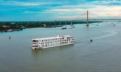 THE VIKING SAIGON BEGINS INAUGURAL SEASON Viking cruise ship