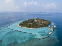 Kurumba (Maldives) The First Resort In The Maldives, Leads The Way Again In The Fight Against Toxic Sunscreen With People4Ocean Aerial view of island