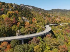 The World’s Most Picture Perfect Bike Trails, According To Instagram Data Blue Ridge Parkway, North Carolina & Virginia