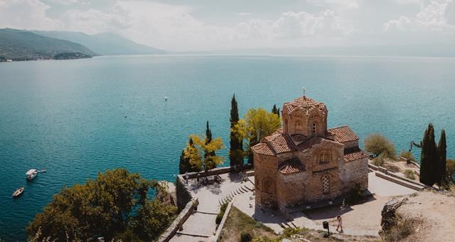 Lake Ohrid cycling trail, Albania