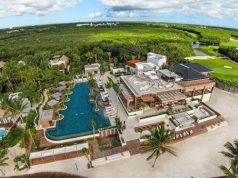 Fairmont Mayakoba Unveils New Beach Club in the Riviera Maya Aerial view of resort in Mexico