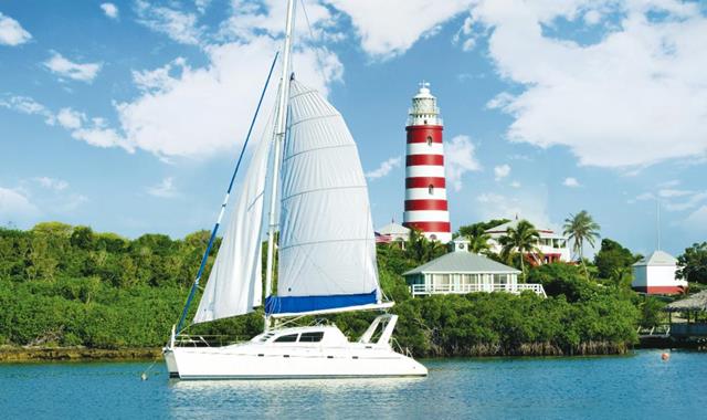 Sailboat on the ocean