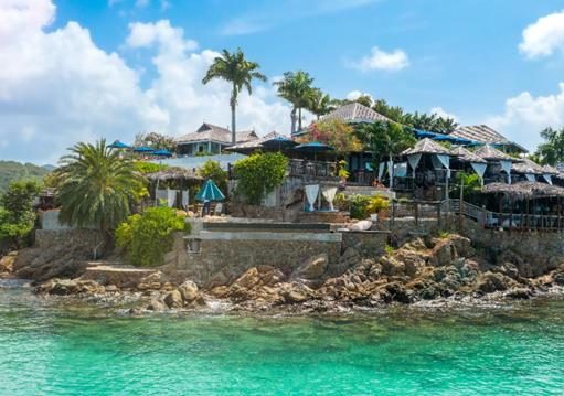 Dining Out in Antigua & Barbuda Sheer Rocks Restaurant, Antigua