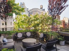Smyth Tribeca Hotel penthuse garden