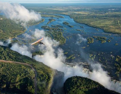 Soar Above One of the Seven Wonders of the Natural World With Royal Livingstone Victoria Falls Zambia Hotel by Anantara Victoria Falls with Royal Livingstone Victoria Falls Zambia Hotel