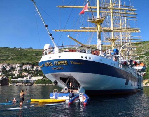 Top Five Reasons to Book a Sailing on Royal Clipper Royal Clipper watersport