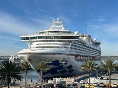Diamond Princess Sets Sail With a Season of Mexico and Hawaii Sailings From San Diego Diamond Princess cruise ship in San Diego