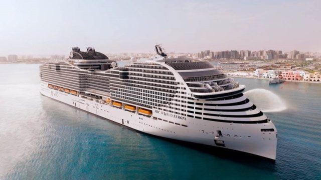 MSC World Europa In Doha, Qatar