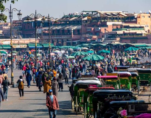 Marrakech is a crossroads not only for culture but for lands and stories in general Marrakech Souk Market