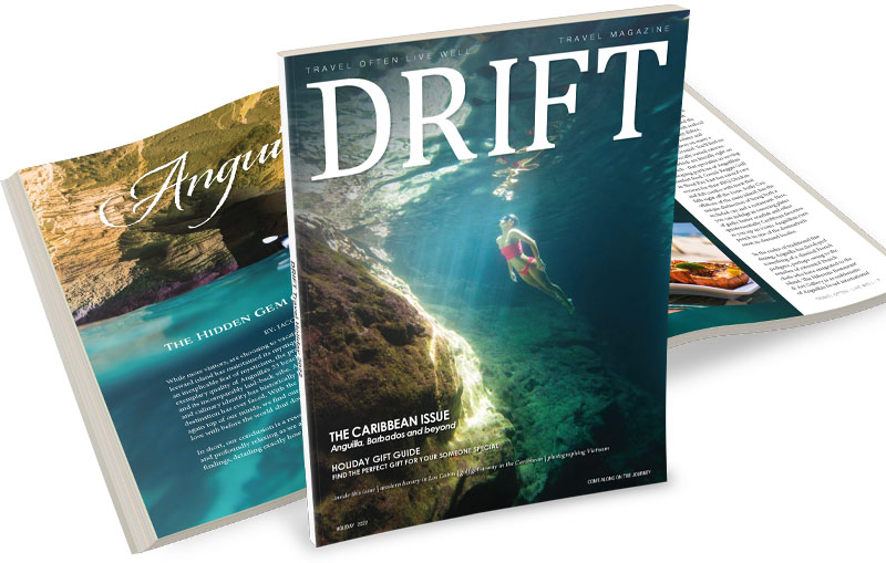 cover of DRIFT Travel Magazine